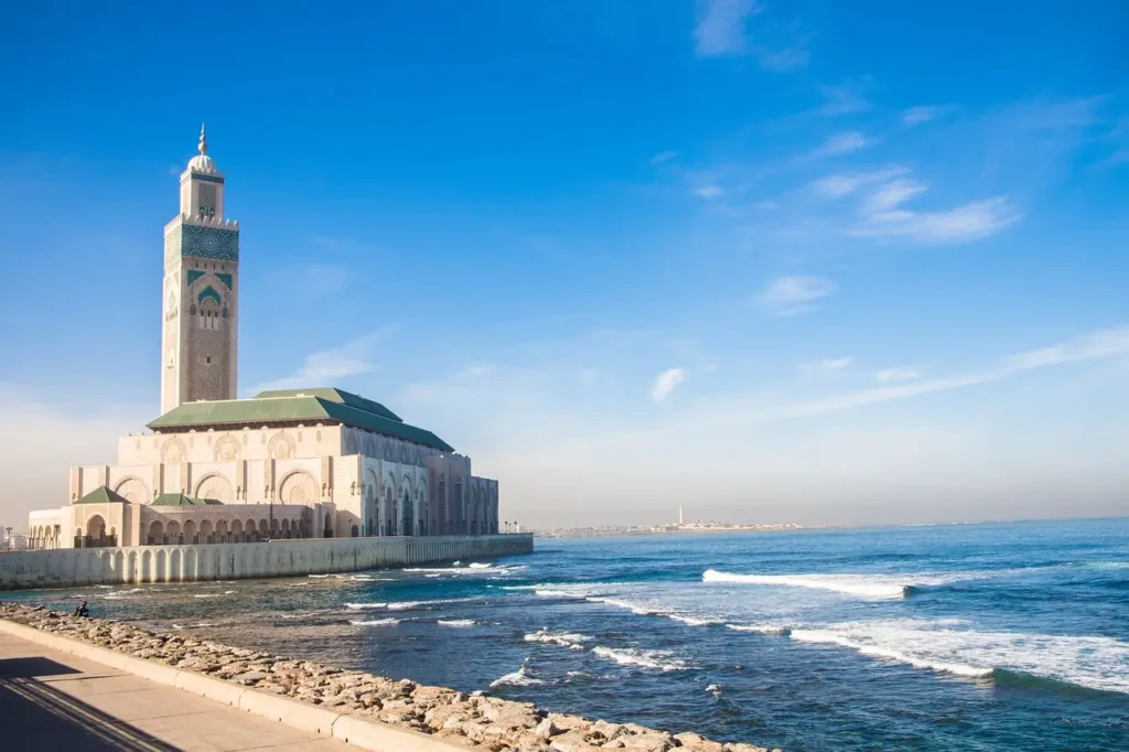 La mosquée Hassan II de Casablanca 
