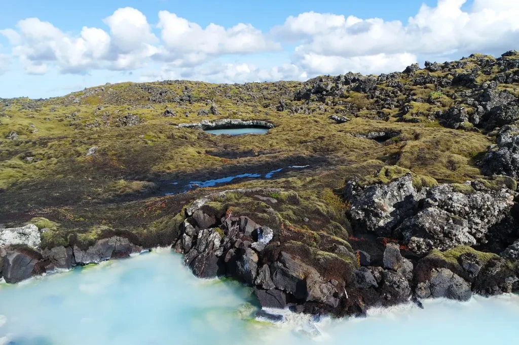 La source chaude Blue Lagoon en Islande